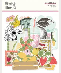 Bits and Pieces - Pink Lemonade - Simple Stories
