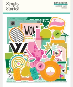 Bits and Pieces - Color Me Happy - Simple Stories