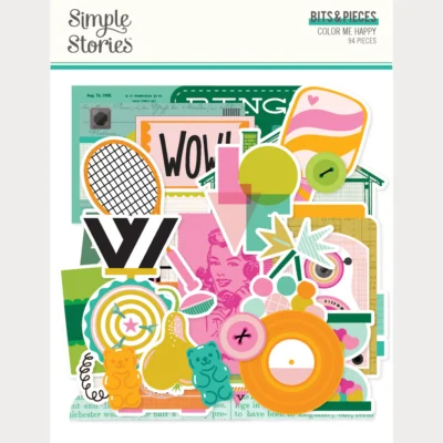 Bits and Pieces - Color Me Happy - Simple Stories