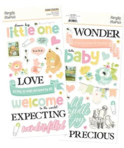 Foam Stickers - Say Cheese Classic Pooh Baby - Simple Stories