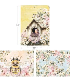 Papel para Decoupage - Among the Wildflowers - 3 papeles A4