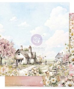 Papel 12x12 - In full Bloom - Among the Wildflowers
