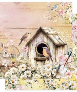 Papel 12x12 - Garden Gathering - Among the Wildflowers
