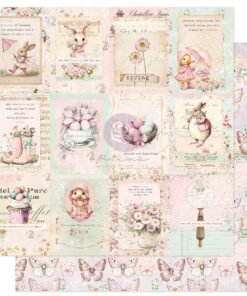 Papel 12x12 - New Beginnings  - Among the Wildflowers