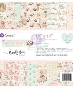 Block de Papeles 12x12 con Foil - Sweet Spring Collection