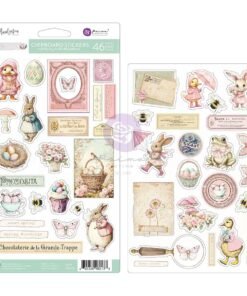 Chipboard Stickers - Sweet Spring Collection - 46 pcs