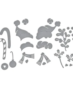 Troquel - Classic Mouse Christmas Embellishments - Spellbinders