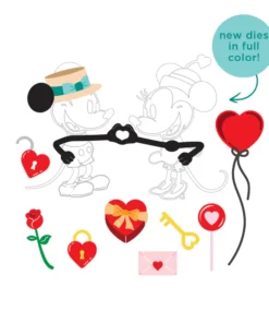 Troquel Accesorios - Classic Mouse Love - Spellbinders