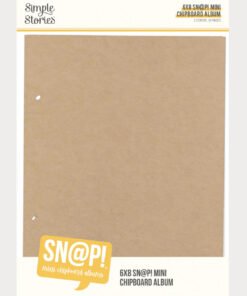 Mini Álbum Chipboard - 6x8 - Simple Stories
