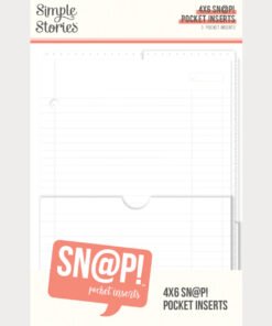 Relleno Bolsillos Pocket - 4x6- Simple Stories