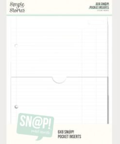 Relleno Bolsillos Pocket - 6x8 - Simple Stories
