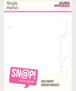 Relleno Divisiones - 4x6 - Simple Stories