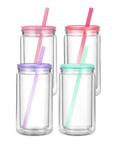 Vaso Snow Globe - Menta, Baby Pink, Fucsia