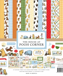 Kit de Papeles 12x12 - The House at Pooh Corner  - Echo Park