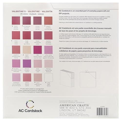 Cartulinas 12x12 - Valentines - American Crafts - Image 2