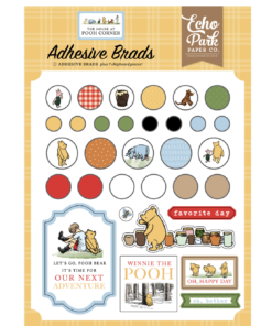 Brads - Stickers - The House at Pooh Corner  - Echo Park