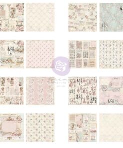 Alternative view of Block de Papeles 12x12 - Buttons & Keepsakes - Frank Garcia - Prima Marketing