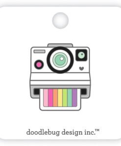 Pin - Cámara - Color Me Crafty - Doodlebug