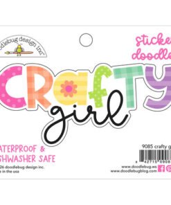 Sticker contra Agua - Crafty Girl - Color Me Crafty - Doodlebug