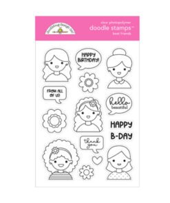 Set de Sello y Troquel - Color Me Crafty - Doodlebug