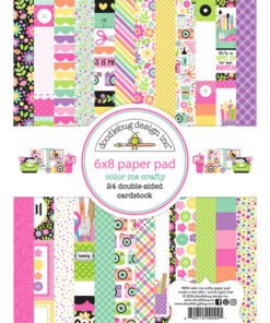Block de Papeles 6x8  - Color Me Crafty - Doodlebug