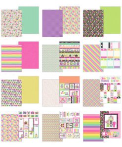 Alternative view of Block de Papeles 6x8  - Color Me Crafty - Doodlebug