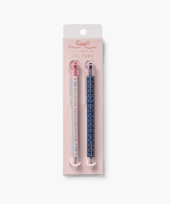 Set de 2 Lapiceros de Gel - Ladies Night Book Club - Rifle Paper Co