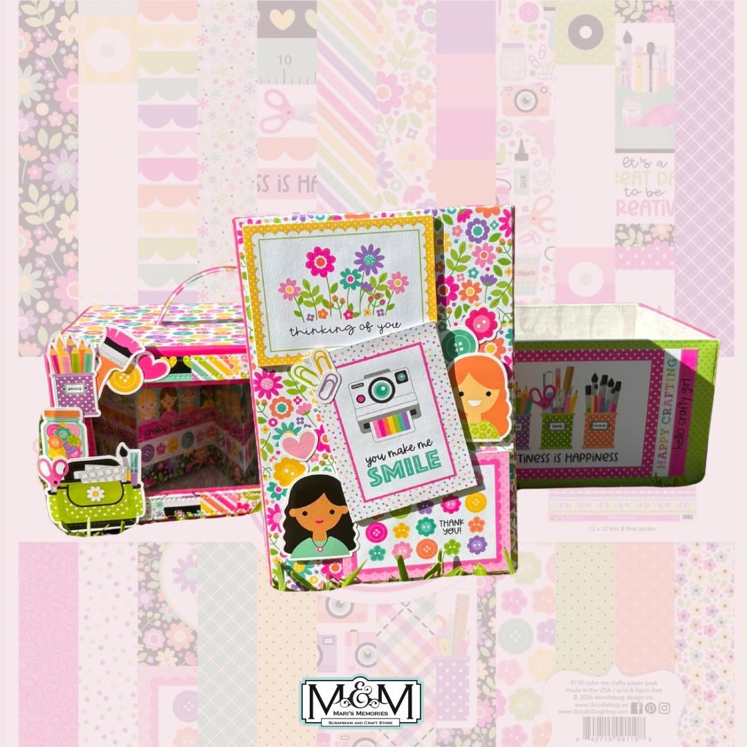 Taller Virtual - Armarito Scrapero Color Me Crafty - Image 4