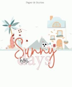 Colección de Papeles 12x12 - Sunny Holi Days - Pili Sallent