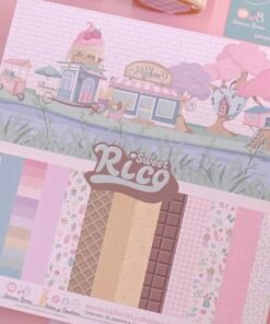 Kit de Papeles 12x12 - Rico - Johanna Rivero