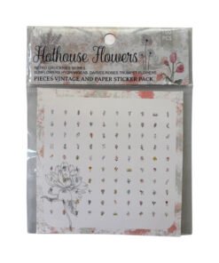 Mini Stickers de Flores - Journaling