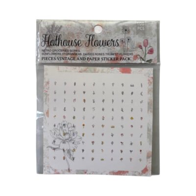 Stickers de Flores - Journaling