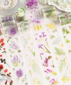 Set de Washi Tapes - Flores - Journaling - Imagen 3