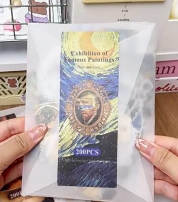 Sobre de Journal Cutouts - Pinturas - 200 pcs