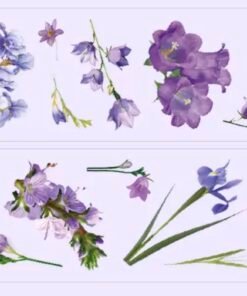 Set de Washi Tapes - Flores - Journaling - Imagen 6