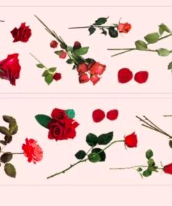 Set de Washi Tapes - Flores - Journaling - Imagen 9