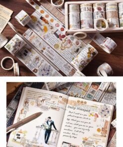 Alternative view of Set de Washi Tapes - Vintage - Journaling