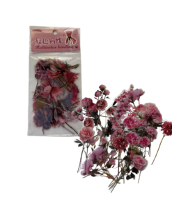 Journal Cutouts  - Flores Rosadas