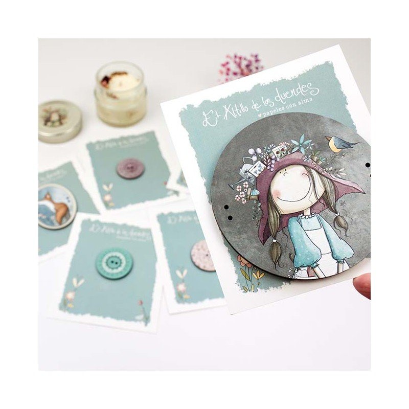 Pin de Madera – Ofelia – El Altillo de los Duendes