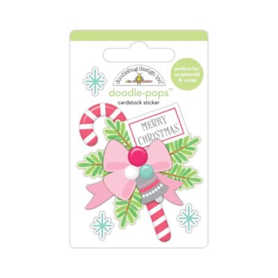 Sticker - Doodle Pop - Candy Cane