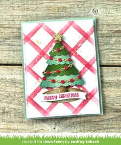 Troquel - Build-a-Christmas Tree - Lawn Fawn - Imagen 3