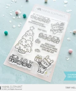 Set de Sello y Troquel - Tiny Helpers - Mama Elephant