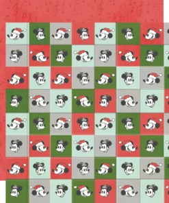 Papel - Mickey Navidad - Simple Stories