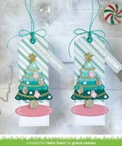 Troquel - Build-a-Christmas Tree - Lawn Fawn - Imagen 4