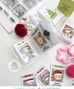 Sello - Lil Christmas Docket- Mama Elephant - Imagen 3