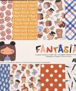 Block de Papeles 12×12 – Fantasía – Alúa Cid
