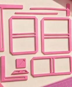 Set de Guías de Encuadernación - Rosa