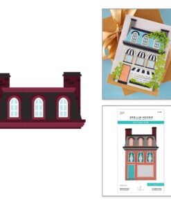 Alternative view of Troquel Accesorio - Tejado City Holiday - Spellbinders